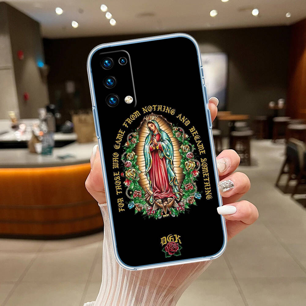 Virgen Maria Phone Case for Motorola Edge 20 30 S30 40 50 Fusion Lite Plus Pro Neo Ultra One Hyper Power Action Zoom Macro Vision