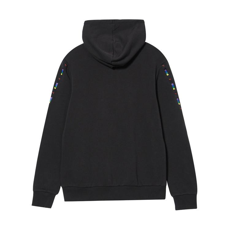 Puma Womens Basic Series Hooded Breathable Comfortable Sports Hoodie Women hoodies Black 621565-01