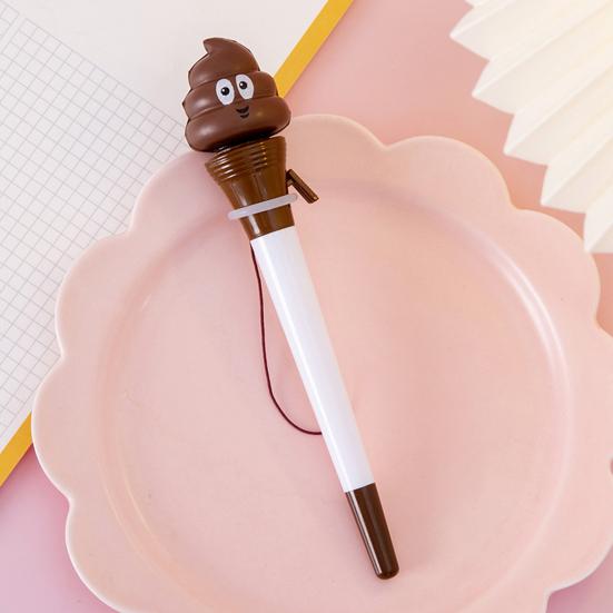 Ausziehbarer Kugelschreiber Sport Ball Faust-Topper Druck-Auswerfer Schnelltrocknend Glattes Schreiben Kugelschreiber Schüler Schulbürobedarf