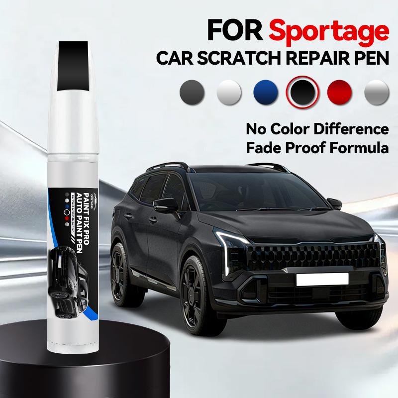 For Kia Sportage 2010-2025 SL QL NQ5 Paint Repair Pen Touch Up Scratch Remover DIY Auto Accessories Black White Green Silver Red