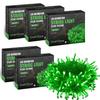 36 Ft Green LED Pixel String Lights Decorative Serial Lights with Flexible Copper Wire , Christmas, Wedding, Party & Home Decor  Pack of 5