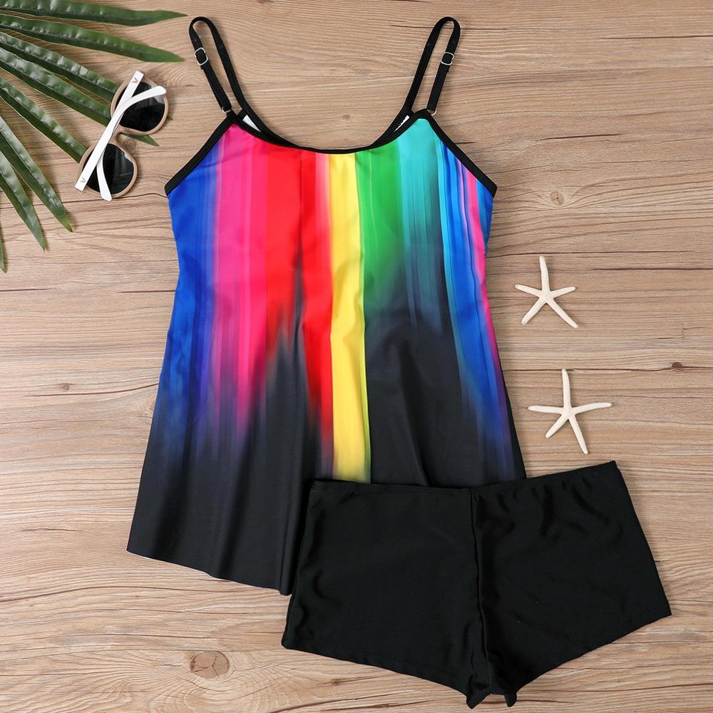 Women Fashion Sexy Flowers Bikini Set Beach Swimsuits Two Piece Swimming Suit Plus Size Swimming Suit Beach Wear Bathing Suit Biquini Swim Suit