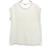 AURALEE Made In Japan No Sleeve Cut White Women Used