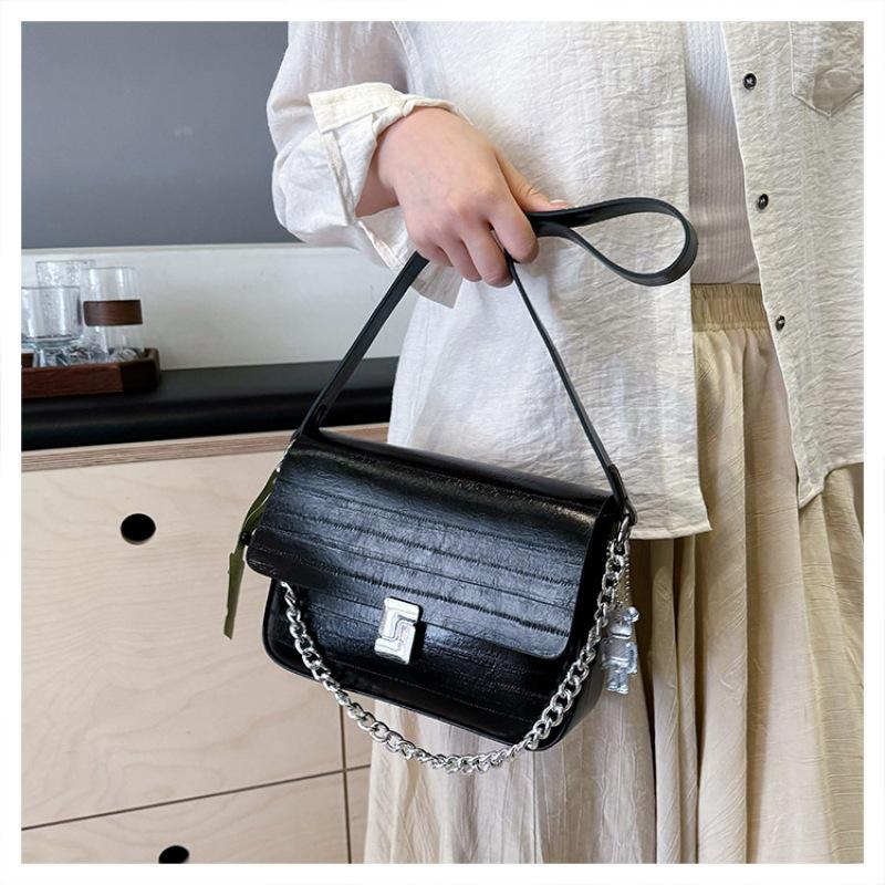 Tooxika Textured Small Bag For Women, New Versatile Crossbody Bag, Popular Hot-selling Single-shoulder Underarm Small Square Bag