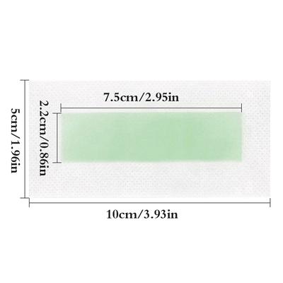 12/24 ks Nálepka na odstranění chloupků z obličeje a rtů Voskové proužky Wipe Sticker Obočí Vousy Body