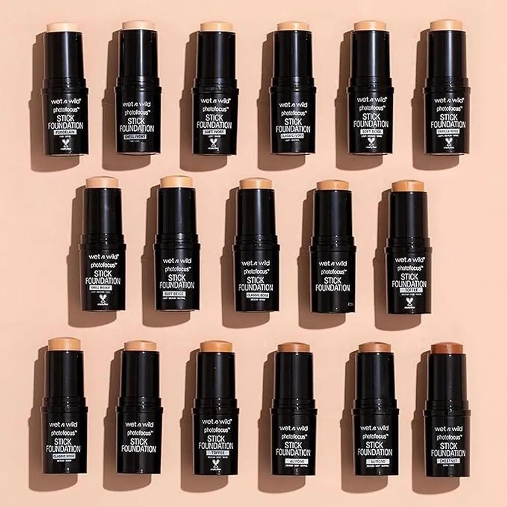 Wet n Wild Photo Focus Stick Foundation Shell Ivory (4 shades) Shell Ivory