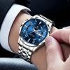 LOUIEJUELEN New Business Men's Quartz Watch Luminous Hands Versatile Calendar Trendy Men's Watch relogio masculino Watch for men