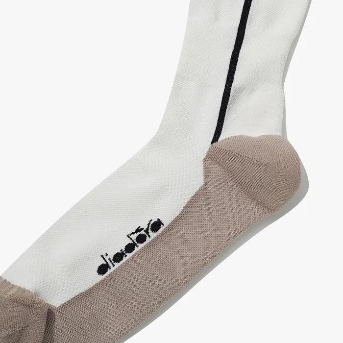 Ceremony Graphic Knee Socks IVORY