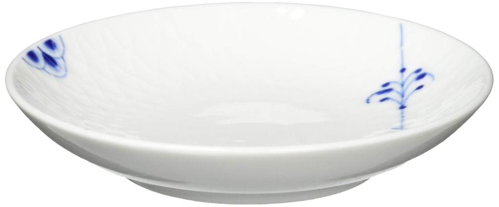 Imported Royal Copenhagen Blue Palmette Plate Dish 10cm Wedding Gift Present 1017423 [Regular Product]