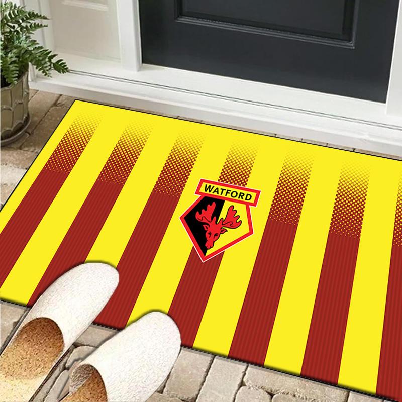 1PC rug Watford Crest Design Carpet, Chair Rug,Area Rug for Office Bedroom living rooms bedroom, Doormat decor Christmas fan gifts