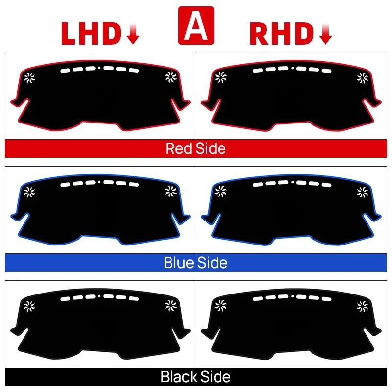 For Toyota C-HR CHR C HR 2016 2017 2018      Car Dashboard Cover Avoid Light Mat Non-Slip Pad Accessories