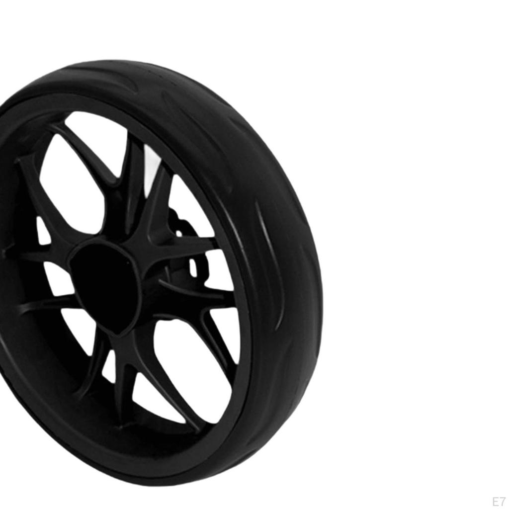 Ruota per Carrello da Golf a Spinta, Compatta Leggera Facile da Installare Gomma da Tirare Sostituzione