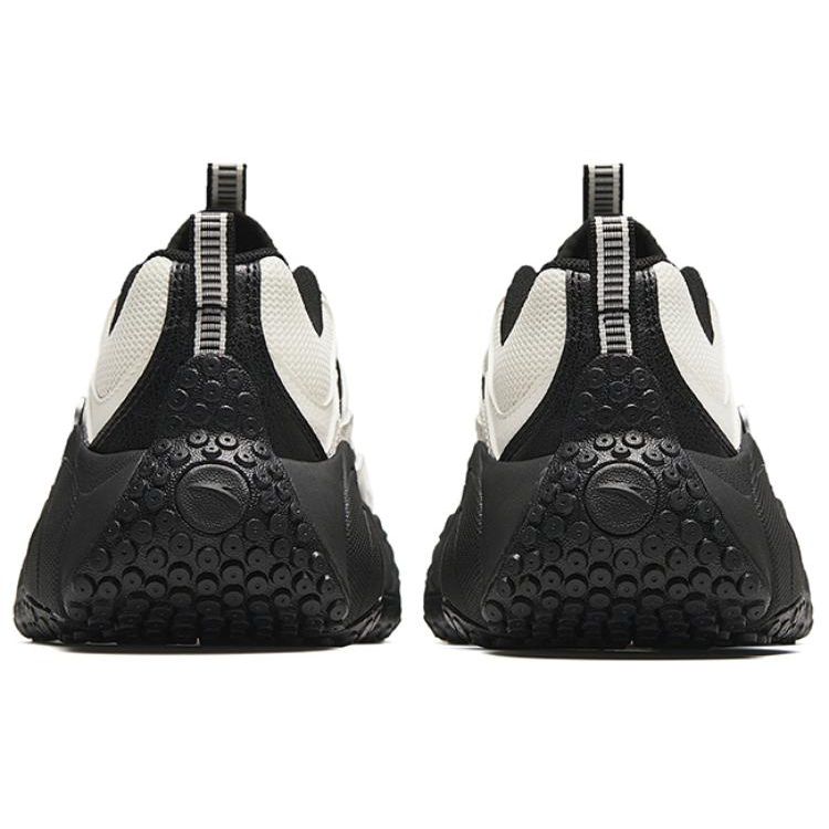Anta Hailongji Non-Slip Wear-Resistant Sports Sandals Women Sandals White Black 922428503-5