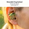 Cute Frog Ear Stopper Decor, Resin Animal Shaped Ornament, Portable Desktop Decor