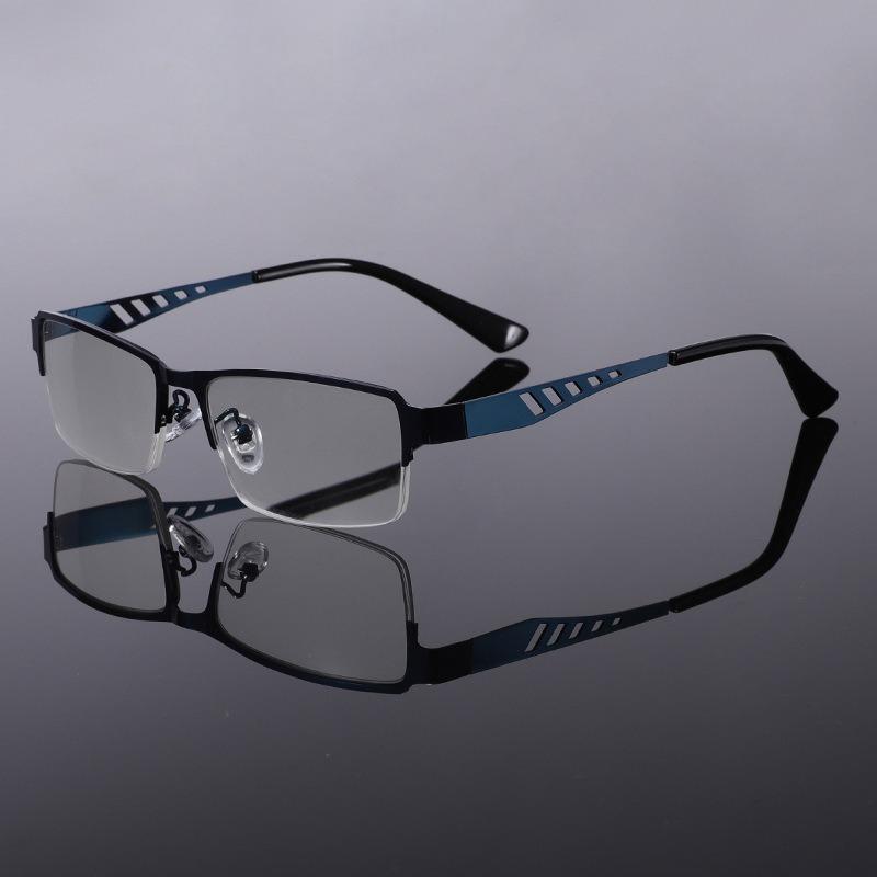

Anti Blue Light Reading Glasses Men High Quality Full-frame Diopter Glasses Business Male Presbyopic Eyeglasses +1.0+1.5~~+4.0 0 синий
