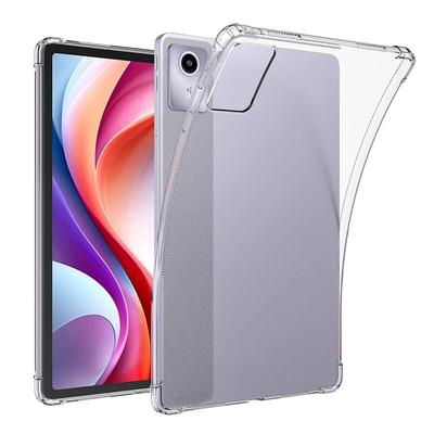 Airbags Stoßfeste Schutzhülle für Tab M11, 11-Zoll-Abdeckung für Lenovo Xiaoxin Pad 2024 11 Zoll TB331FC, transparente, weiche TPU-Hülle