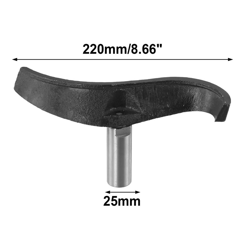 Special Shaped Bowl Woodworking Curved Tool Special Shaped Bowl Special Shaped Bowl Stable Handling Tool Holder Length Tool Rest