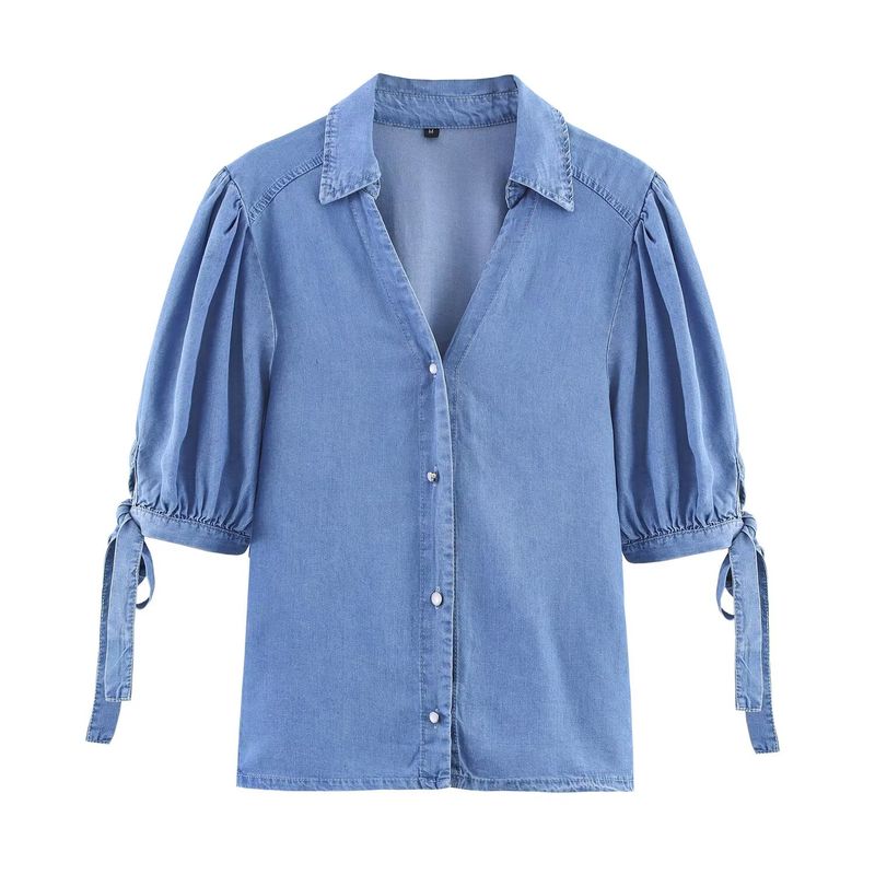

Kaslead New Arrival Women s Fashion Style Fashion Bowknot Decoration Shirt Pants 7484156 7484081 Tops L