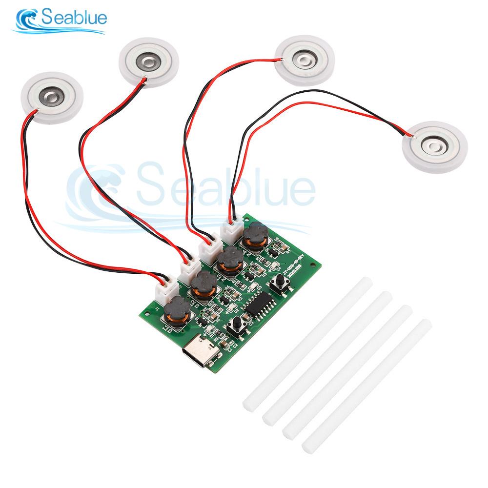 Mini Atomization Disc 5V Module Type-C USB Humidifier Atomization Plate Circuit Board Atomization Module for Home Family