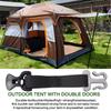 Double-door Camping Tent Buckle Stainless Steel Tent Rope Holder Tents Accessories