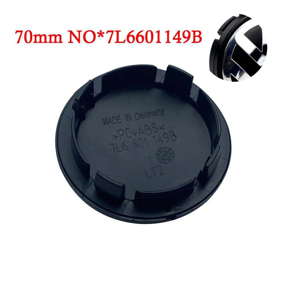 Pour VW Volkswagen Jetta MK5 Golf 4 Pièces 55mm 56mm 65mm 70mm Cache-moyeu de Roue de Voiture pour VW Volkswagen Jetta MK5 Golf Pa