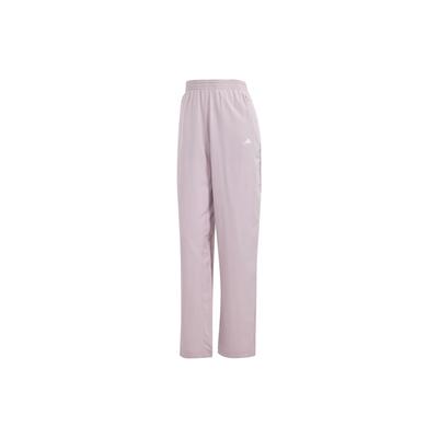 Training Pants Solid Color Logo Knit Sports Pants Women Pants Purple IT9172
