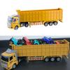 Assembled Truck Model Carrier Versatile Easy Assembly Semi-trailer Transport for Indoor