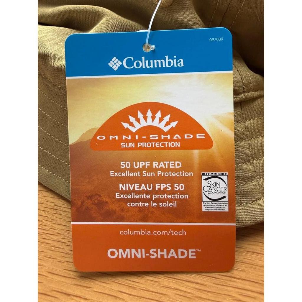 Used Columbia Bucket Hat Beige (New, unused, with tags)