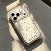 Polka dot bear is suitable for Apple oppo airbag mobile phone case transparent new VIVO Huawei iPhone11Pro
