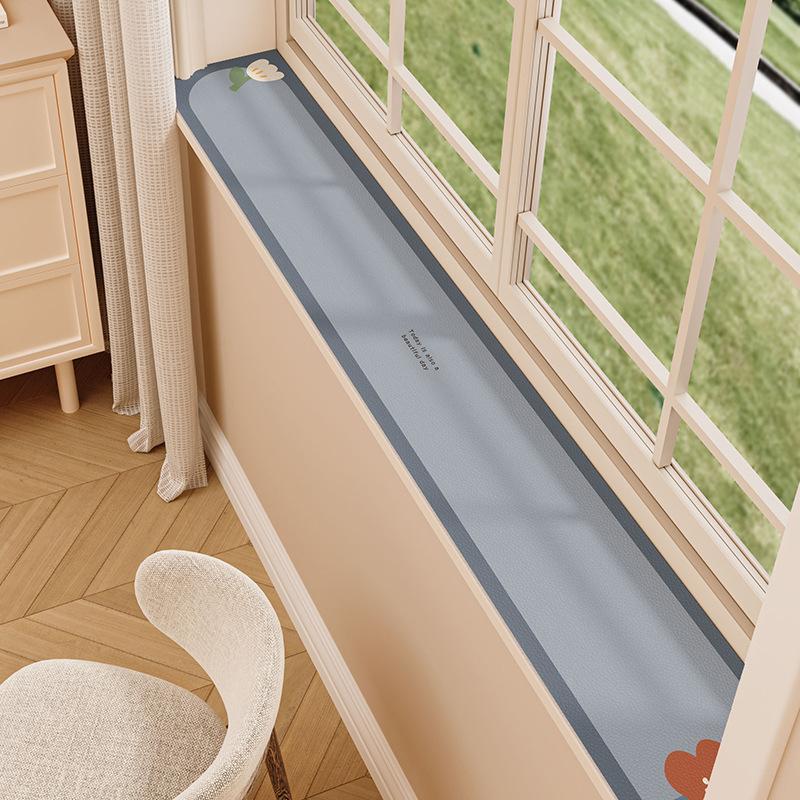 Bardzo Wąska Podkładka na Parapet Wodoodporna Podkładka Ochronna Przed Kurzem Podkładka Ochronna Ochrona Przed Słońcem Miękka Bez Diatomowa Zmywalna Podkładka na Parapet