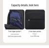 Versatile Men's Backpack: Trendy, Spacious, Lightweight Shoulder Bag for Business and School.