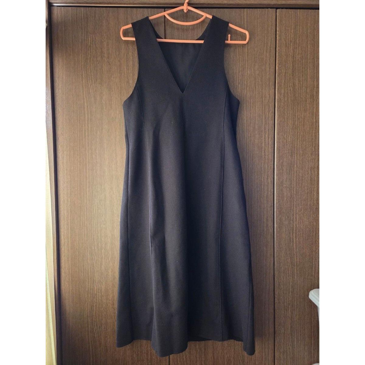 Rope Picnic Sleeveless Dress Black Size 38 Good Condition