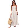 Retro-style Polka Dot Strapless Dress – Elegant Long Evening Gown for Women for Spring and Summer