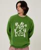 WAIKEI Wk 3D Logo Knit Yellow