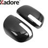 Rearview Mirror Cover Trim For Toyota Sienna   Carbon Fiber Car Side Wing Mirrors Cap Frame Overlay Accessories