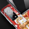Happy Christmas Cute Bear Gift Phone Case For Xiaomi Redmi Note 10 11 12 13 14 15 Pro Plus 11S 12S 14S 11T 11E 10S Soft TPU Back