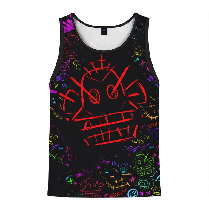 Anime League of Legends Jinx Graphic 3D Print Sleeveless Vest Harajuku Y2k Men’s Tank Tops