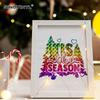 DIYCraft Rainbow Heart Gradient Car Decals - Dazzling Sticker for Vehicle Body