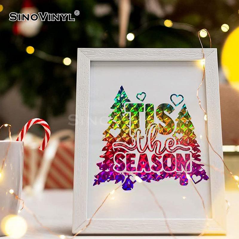 DIYCraft Rainbow Heart Gradient Car Decals - Dazzling Sticker for Vehicle Body