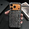 Capa Colorida Brilhante de Pele de Cobra de Luxo Para iPhone 17 16 15 14 13 Pro Max Capa à Prova de Choque com Padrão de Pele de Cobra Simulada Premium