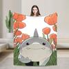 Cute Jeff The Landshark Flannel Blankets Shark Funny Throw Blanket for Home 200x150cm Plush Thin Quilt