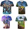 Fortnite T Shirt For Teens With 3d Print Summer Breathable Cotton Tee