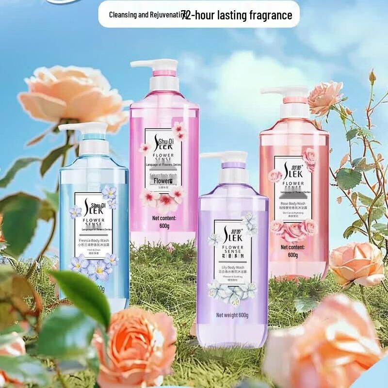 SLEK Lily Perfume Scented Shower Gel