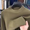 Men S Spring Thin Silk Wool Blend Half Turtleneck Long Sleeve Sweater