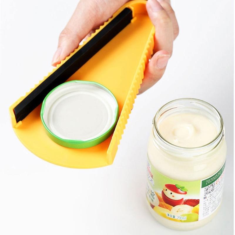 Ergonomic Handheld Bottle Opener For Seniors Multifunctional Can Opener for Jars Cans Sodas Kitchen Accessory