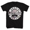 2026 Summer Guns N Roses Pistol Rose Graphic Loose Unisex Y2K Streetwear Rock Band Casual Women And Men T-Shirt