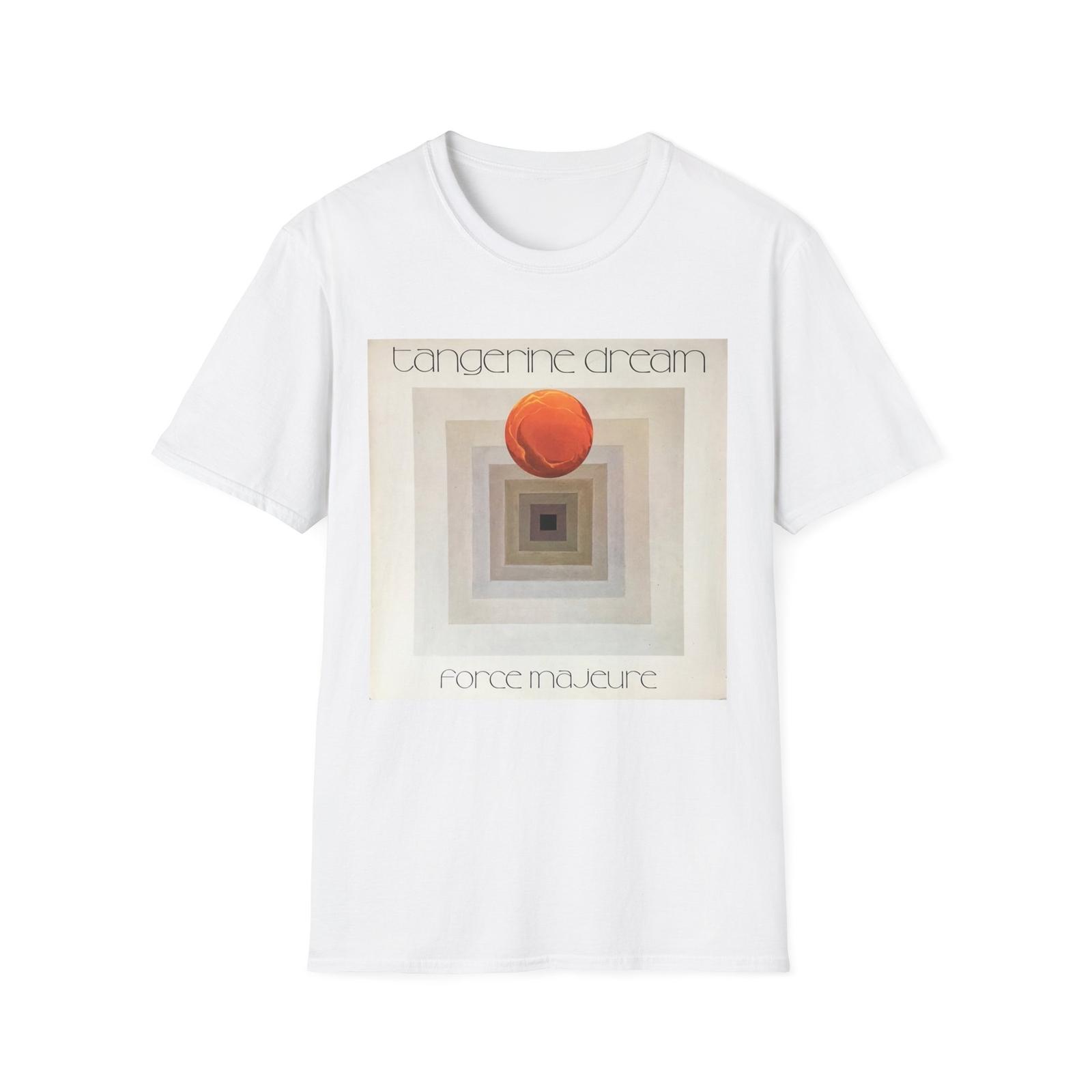 Cotton Short Sleeve T Shirt Mens Womens Tees Top. Tangerine Dream, Force Majeure 4XL