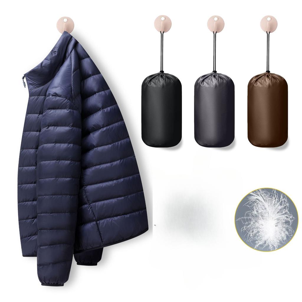 Winter New Light Down Jacket Men Stand Collar 90% Duck Down Sports Lightweight Warm Coat Lovers