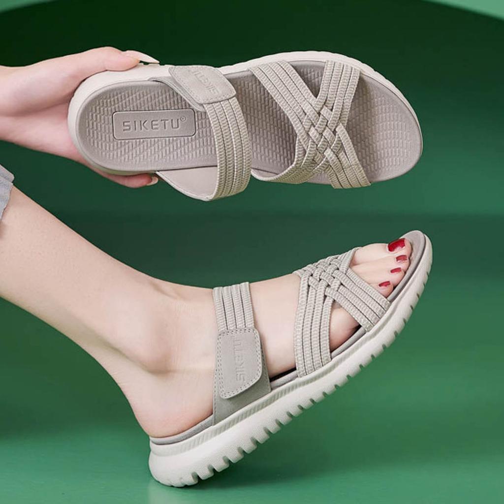 Women'S Thick Sole Slippers Sandals Plus Size Lightweight Sweet Slipper Beach Sandal For Woman Sandalias De Mujer Verano 2026