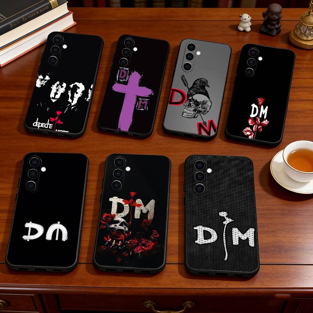 Band D-Depeches M-Modes Phone Case For Samsung Galaxy A73,A72,A71,A70,A53,A52,A51,Soft Silicone Black Cover